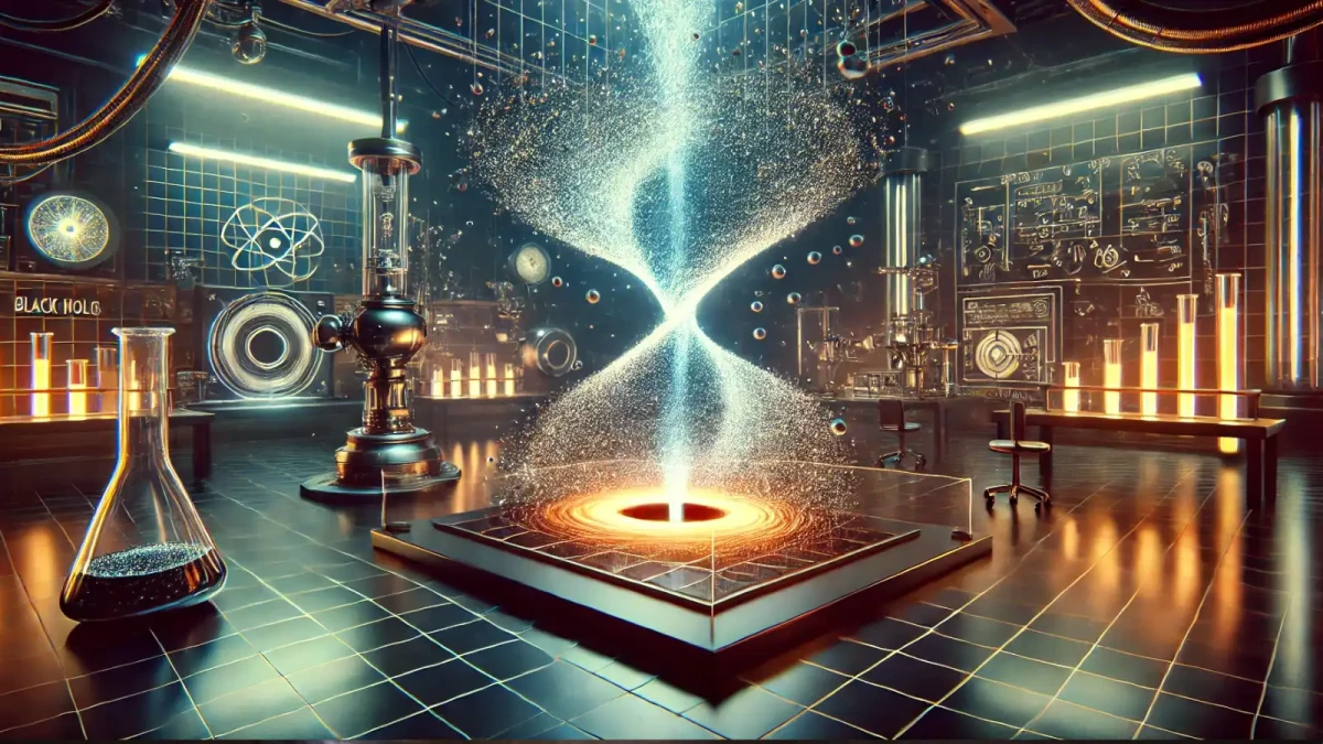 Černé díry v laboratoři a první kvantové tornádo!