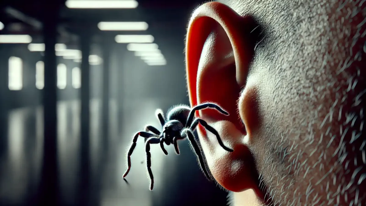 Může mi žít v uchu pavouk? Nic pro arachnofobiky (VIDEO)