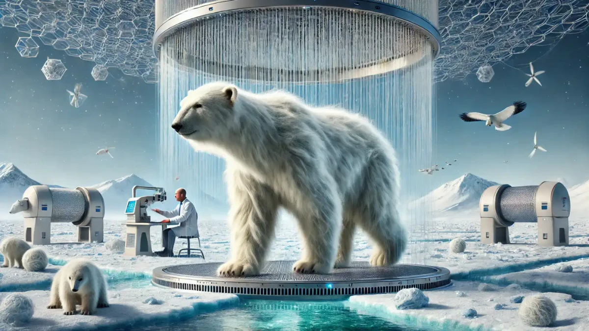 Budeme nosit svetry z ledního medvěda bez nutnosti stříhat medvěda?