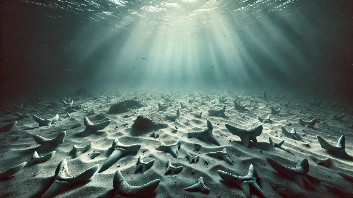 Chtěli byste narazit na hřbitov plný zubů?