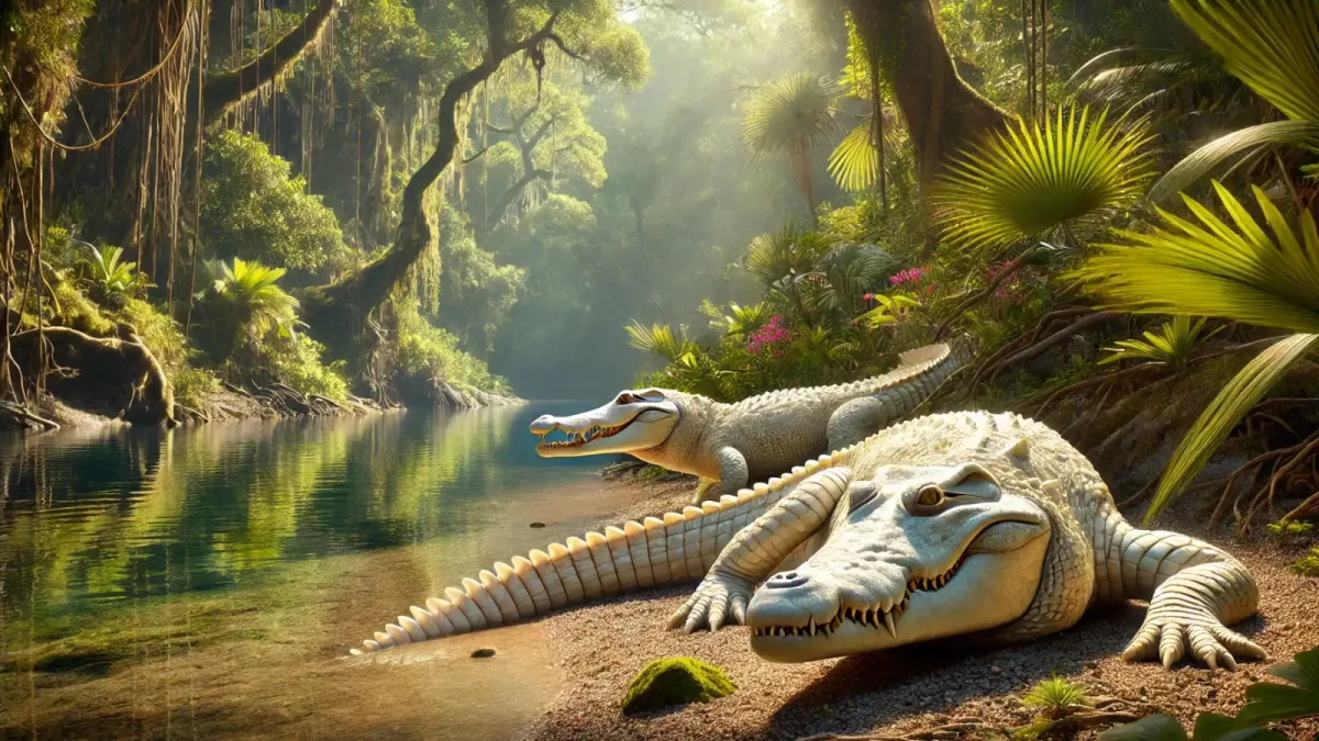 Jsou to krokodýli, jsou to krokodýli albíni