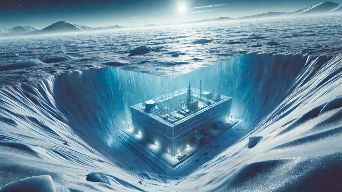 NASA objevila jadernou základu zamrzlou hluboko v ledu