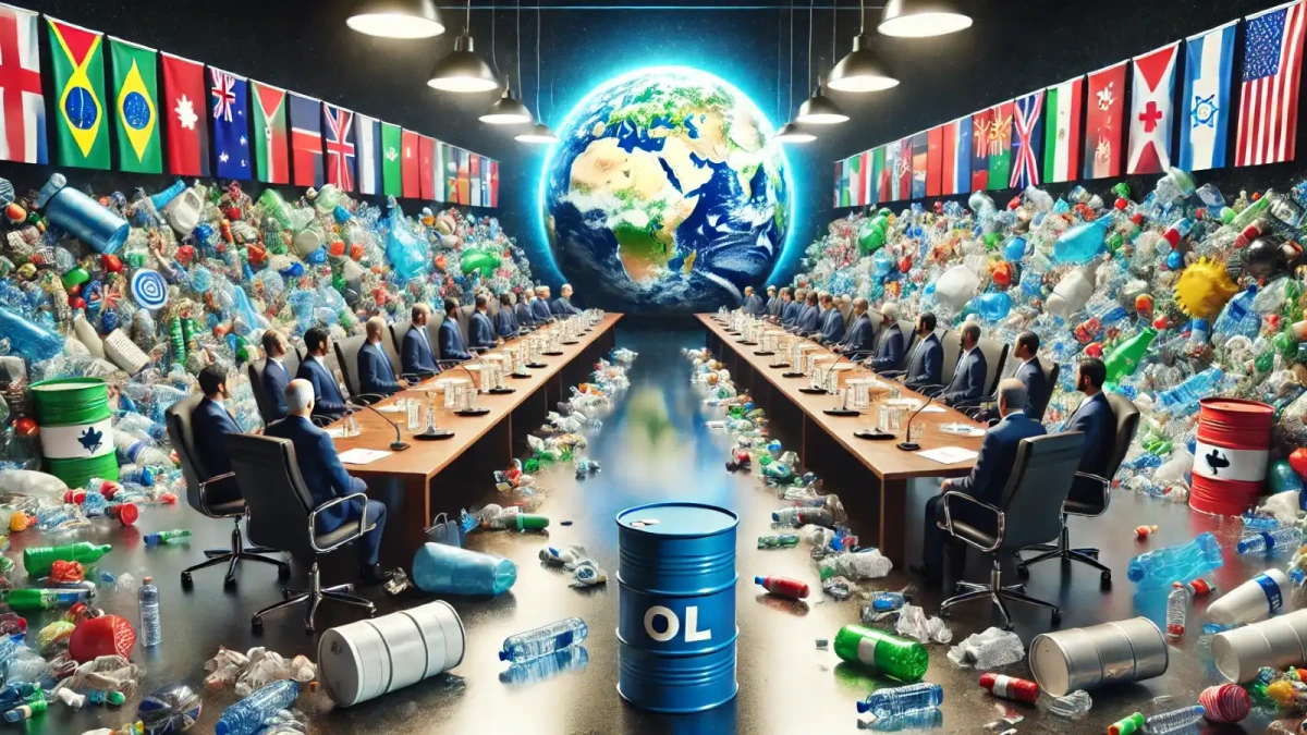 Globální dohoda o zrušení výroby plastů byla smetena ropnými státy