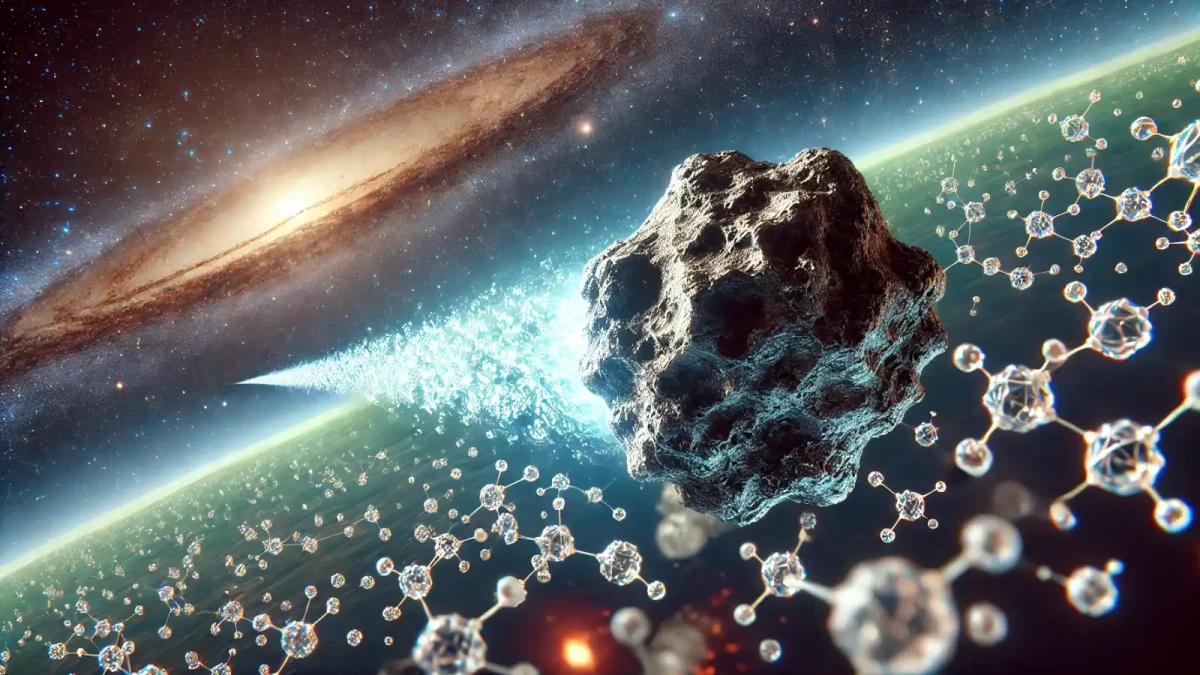 Cukerná složka byla nalezena v meteoritech