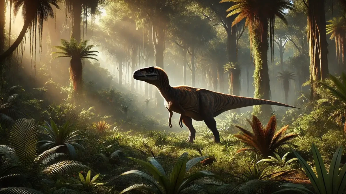 Seznamte se s bratrancem T-Rexe. Jmenuje se Thanatův plenitel nebo zkráceně také Smrtka!