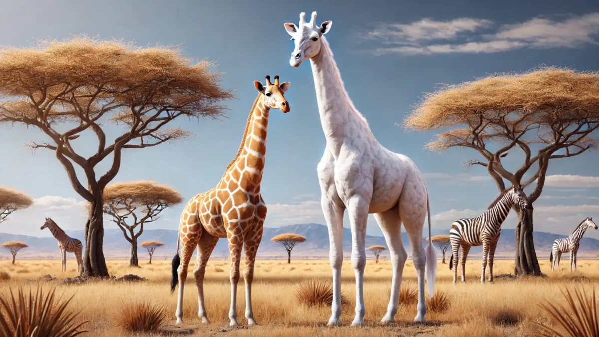 Dvě extrémně vzácné bílé žirafy byly v Keni zabity pytláky!