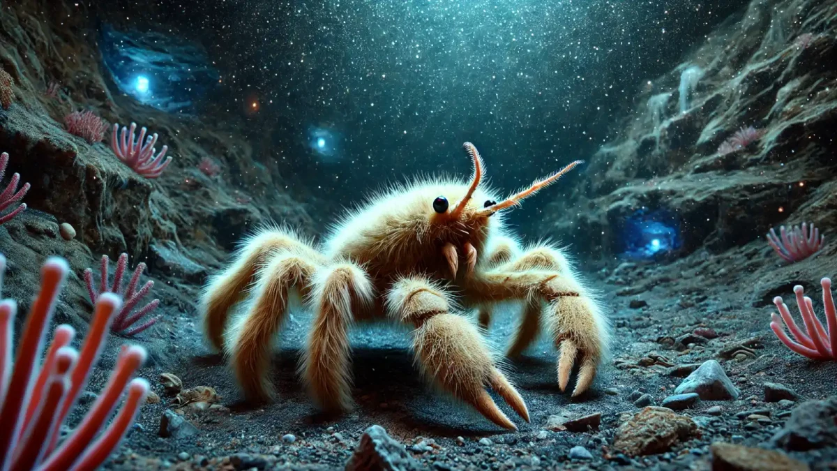 Yetti existuje! Je bílý, chlupatý, má 10 nohou a je to korýš!