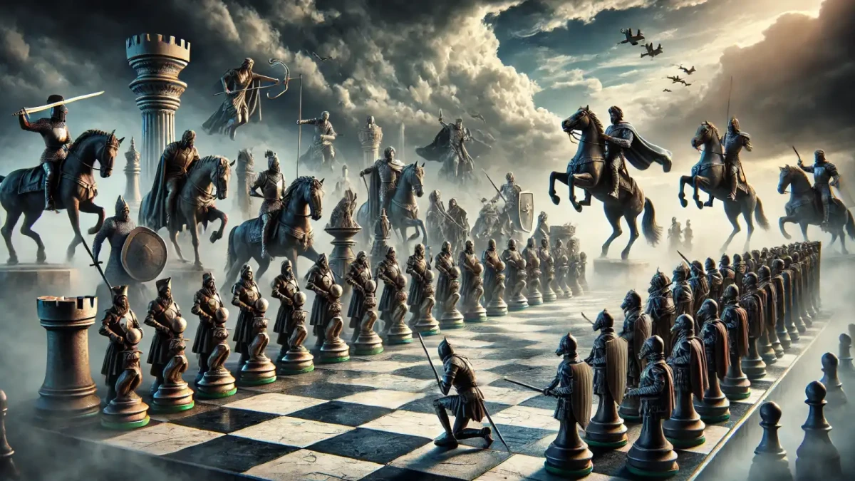 Jak by vypadala šachová bitva v reálném světě?