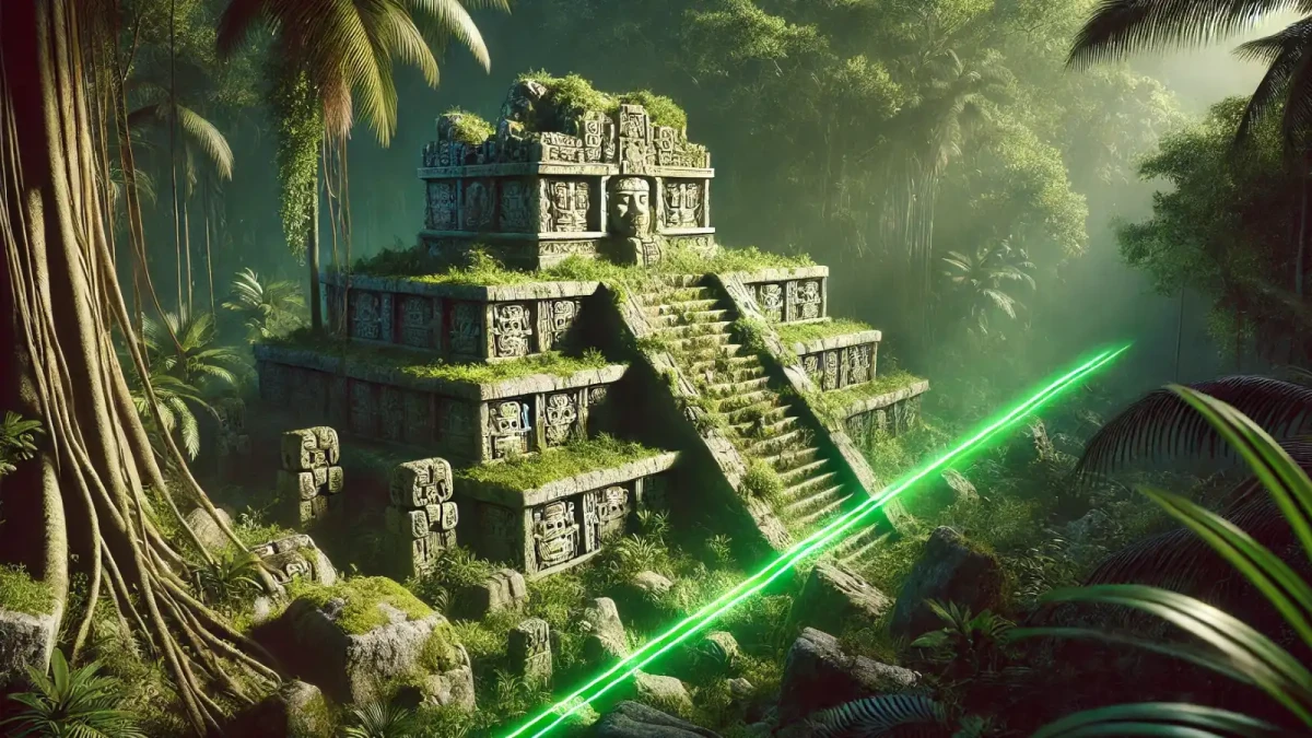 Pomocí laserů byl objeven doposud nejstarší známý mayský monument!