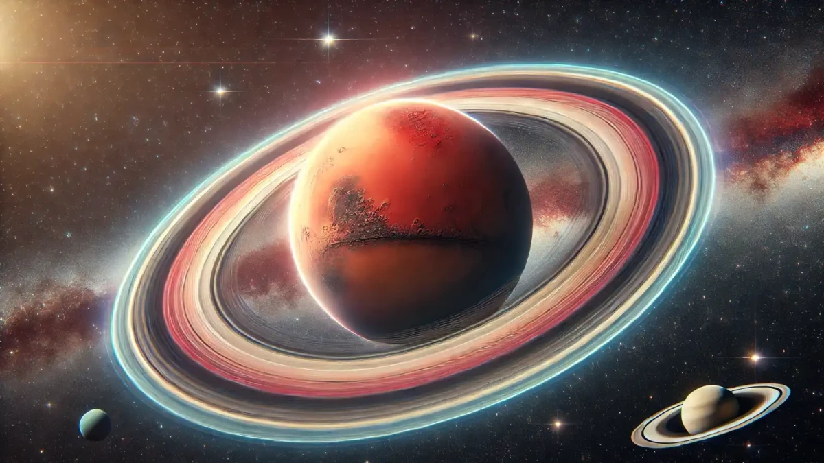 Mars měl v minulosti prstence a bude je mít znovu