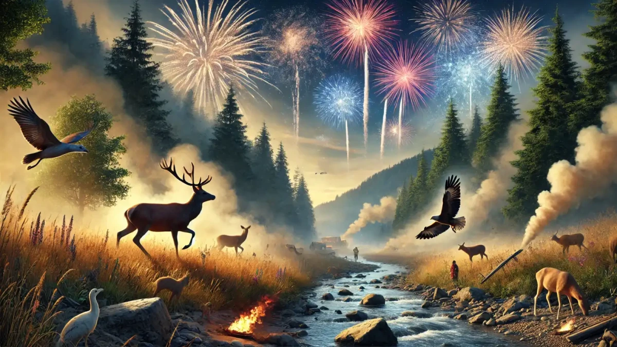 Ohňostroje, toxická zábava pro celou rodinu a přírodu