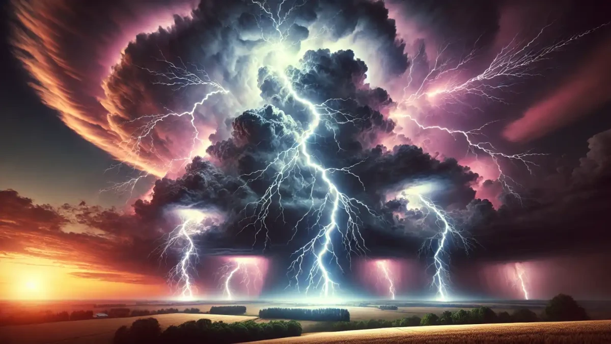 Nejdelší zaznamenaný blesk byl větší než celá Česká republika