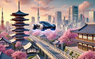 Budou v Japonsku létající automobily už v roce 2023?