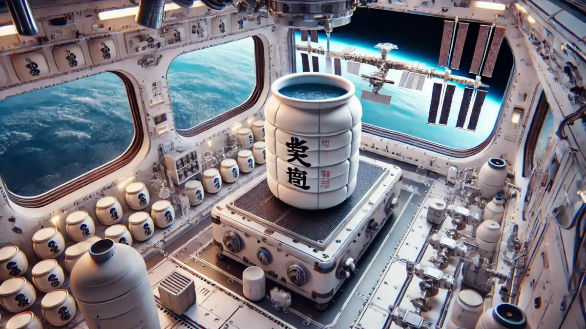 Nejdražší pochoutka na světě - saké z vesmíru!