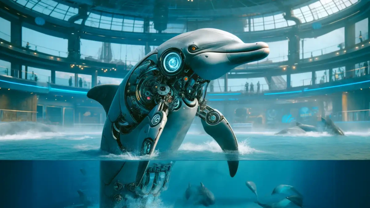 Robotičtí delfíni nahradí živé tvory ve filmech a zábavních parcích