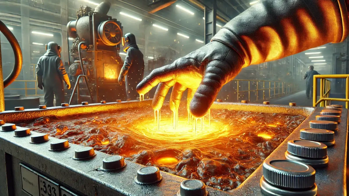 Je možné vložit ruku do roztaveného olova, aniž byste se popálili?