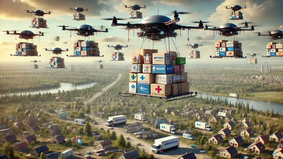 Jak přepravovat lidské orgány? Jedině dronem!