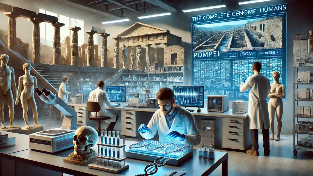 Vědci analyzovali kompletní genom lidí z Pompejí