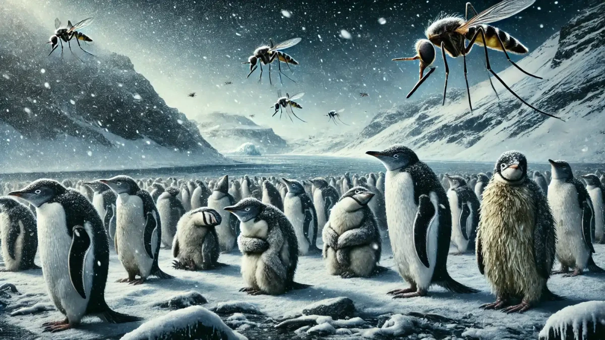 Tropická malárie zabíjí tučňáky