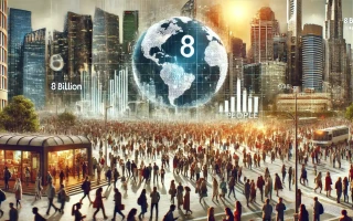 Světová populace lidí letos překročí hranici 8 000 000 000 lidí