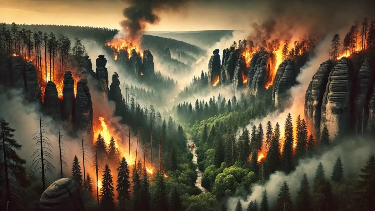 Vzpamatuje se příroda po požáru v Českém Švýcarsku? O jak velkou katastrofu jde?