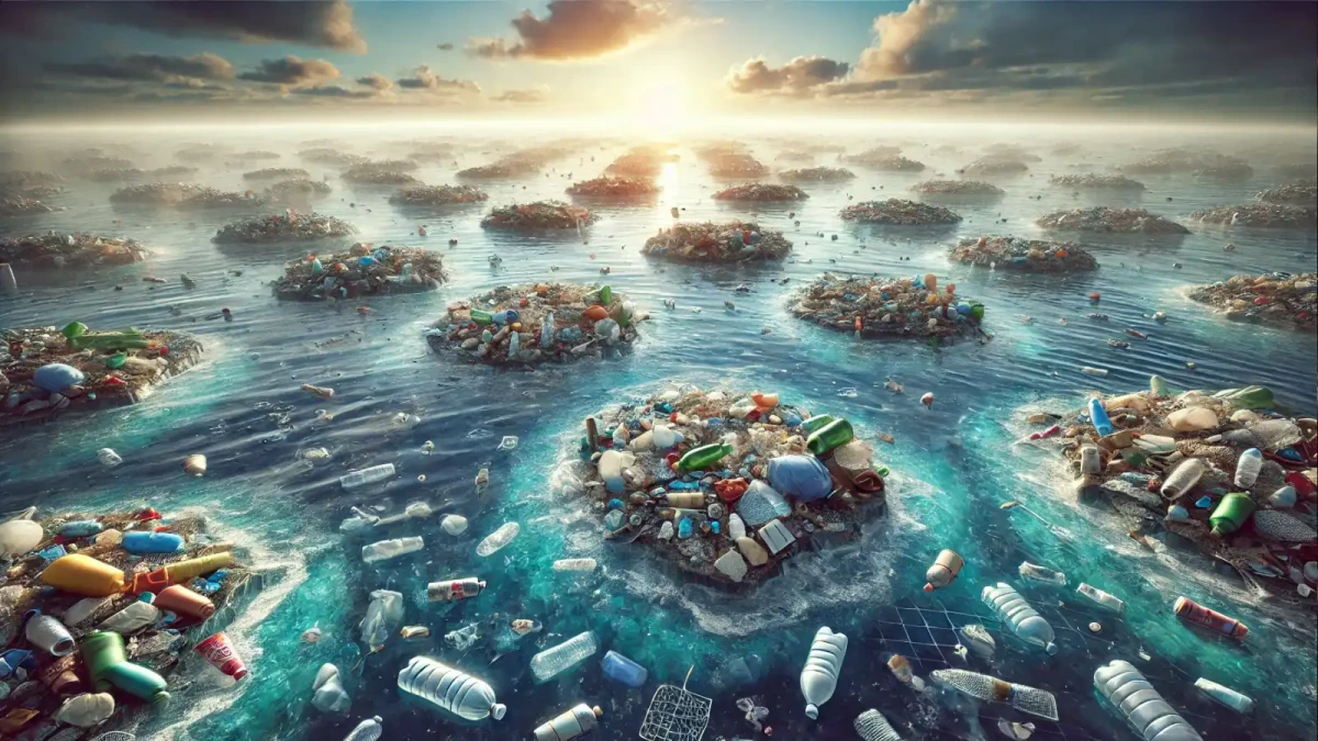 Co s plastovými kontinenty v oceánech? Pošleme na ně brněnské sinice z Prýglu!