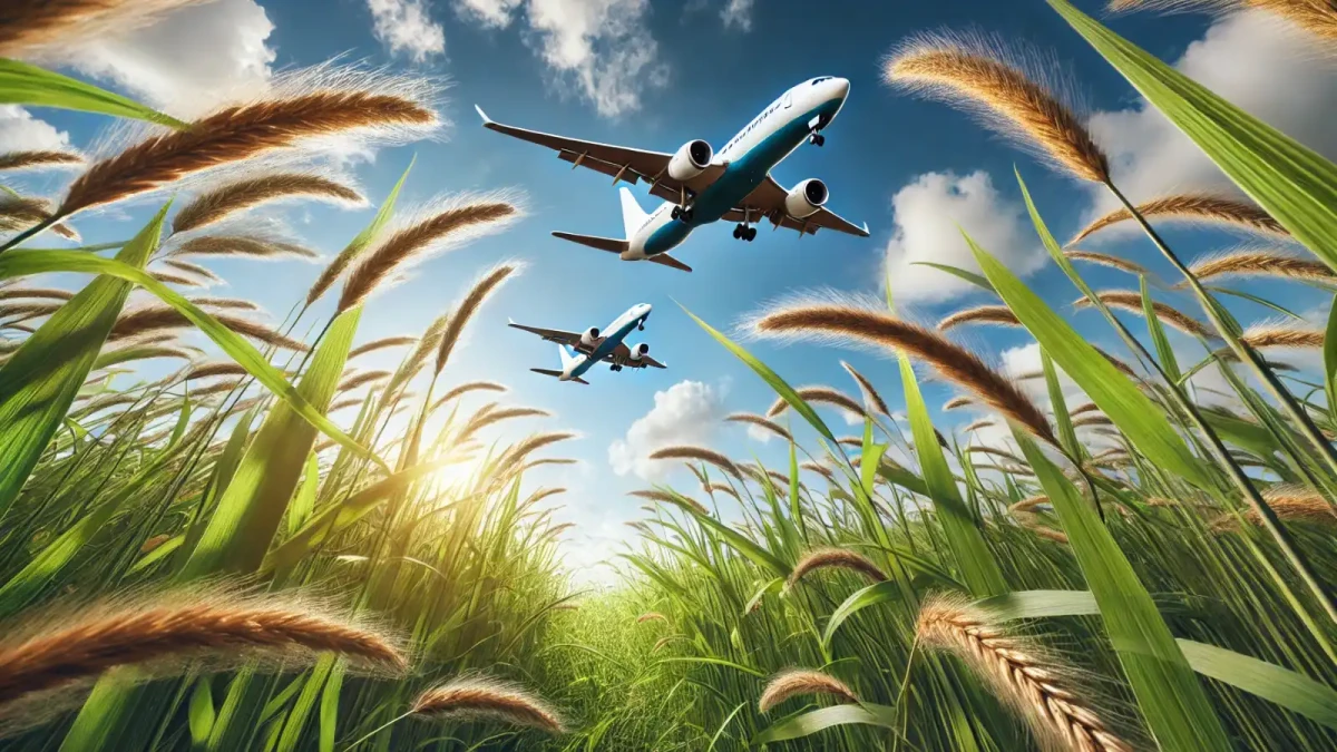 Letadla mohou létat na trávu, mohla by tak získat nulovou uhlíkovou stopu