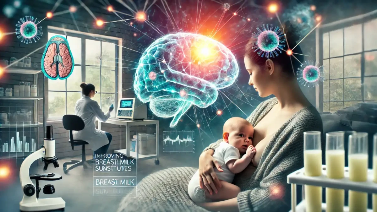 Kojeným dětem se rychleji rozvíjí mozek. Nyní už víme proč. Zlepšíme díky tomu náhrady mateřského mléka?