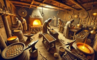 Jak se ve starověku upravovalo zlato?