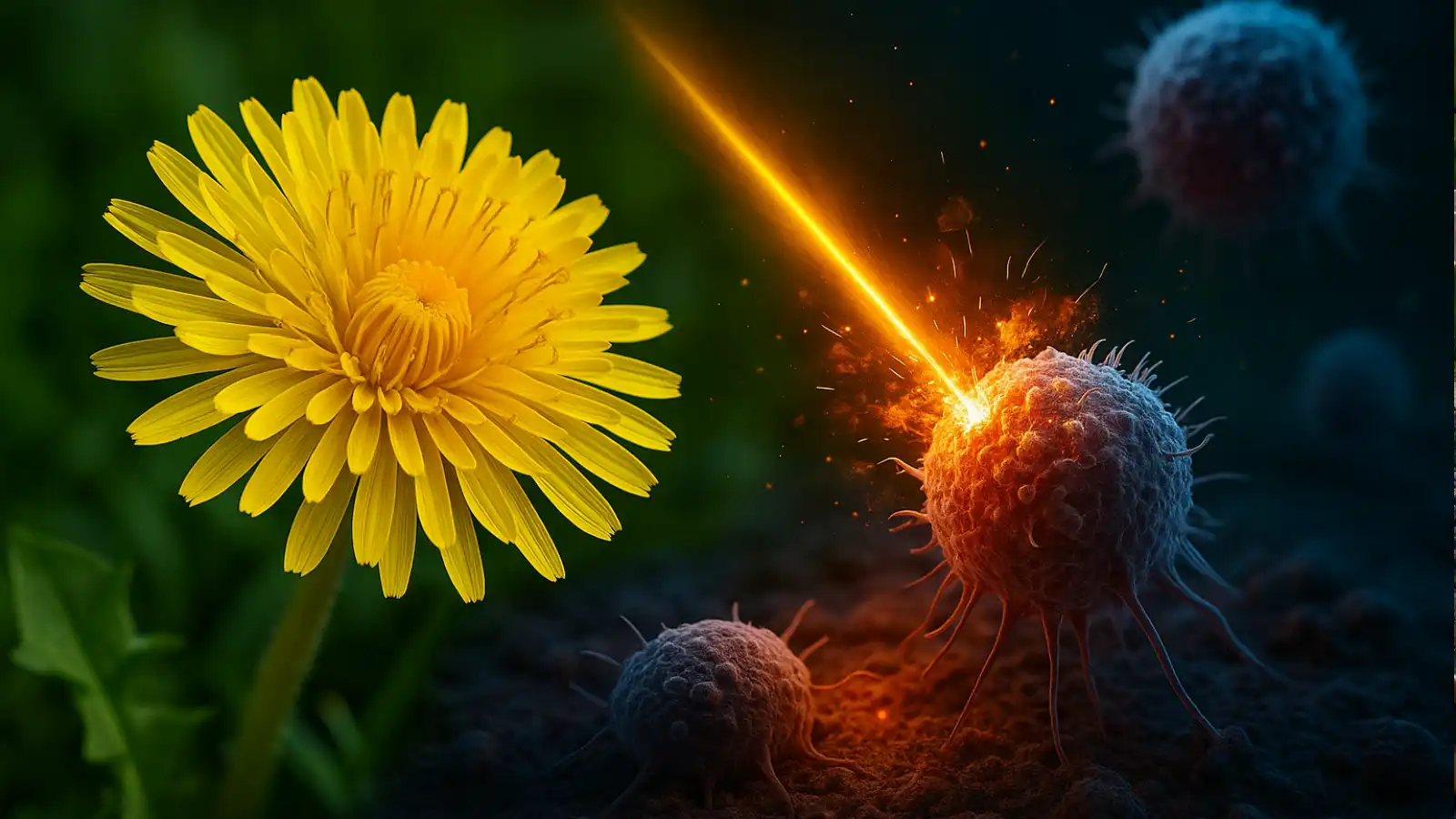 Pampeliška likviduje nádorové buňky lépe než chemoterapie