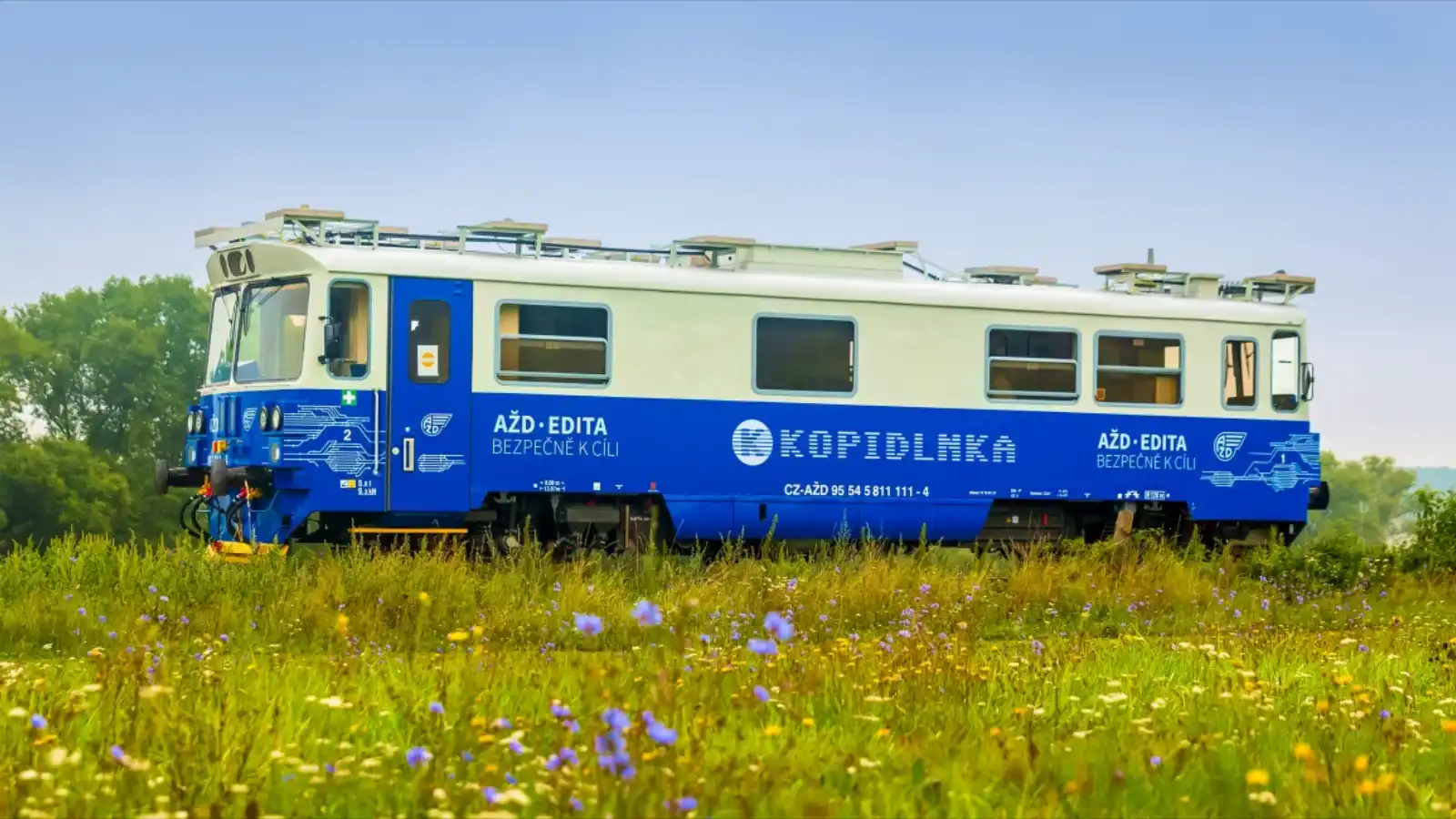 První autonomní vlak Evropy jezdí v Česku!