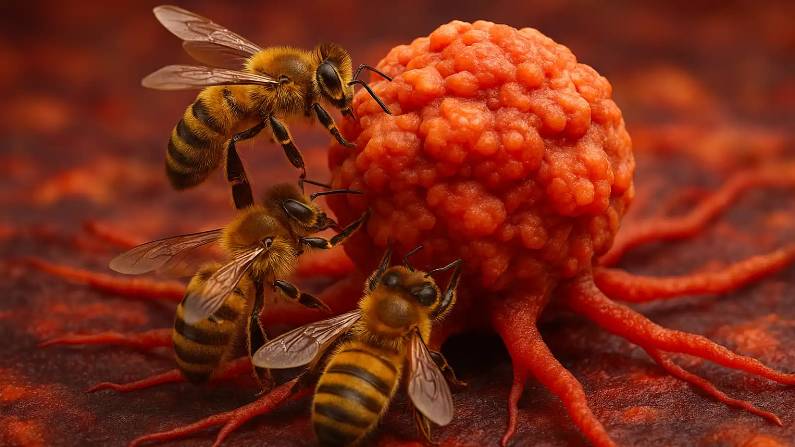 Včelí jed ničí 100 % buněk odolné varianty nádoru prsu za 60 minut