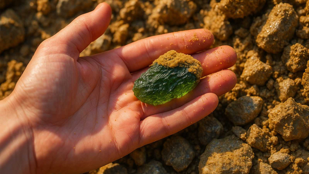 Jak si vykopat vlastní vltavín