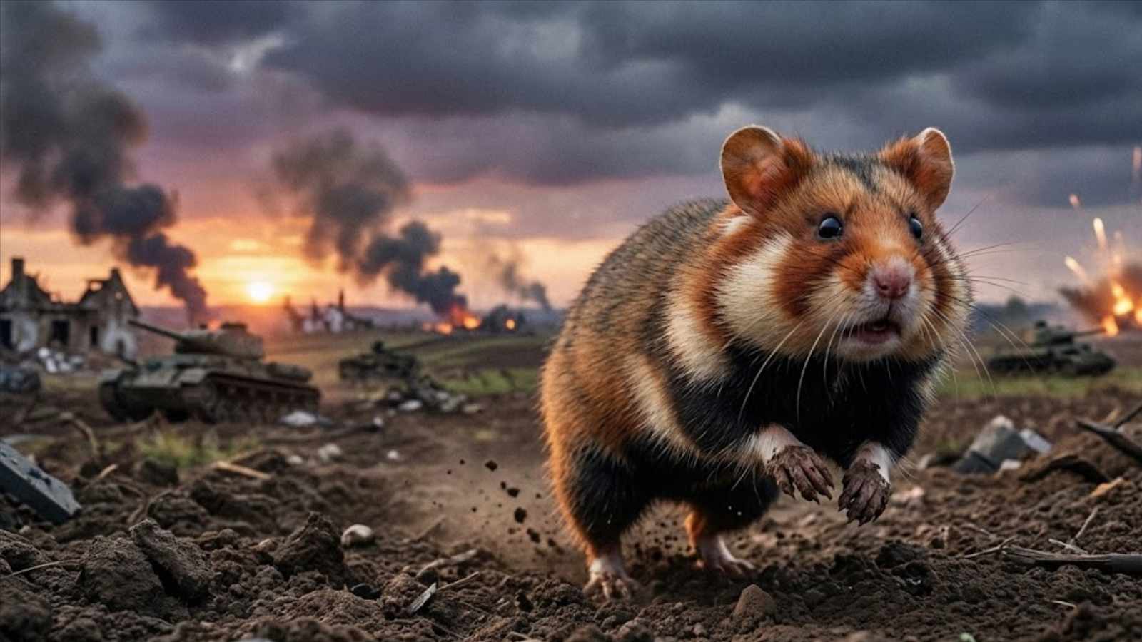 Vědec zachraňuje ukrajinské křečky uprostřed války