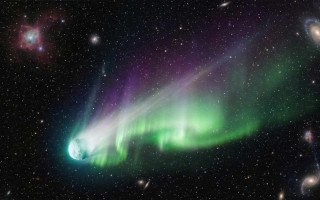 Neviditelná záře komet