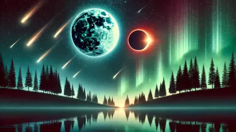 Astronomické události roku 2025 - kalendář událostí