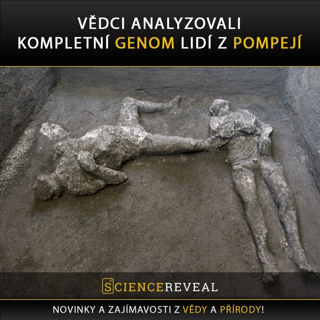 Vědci analyzovali kompletní genom lidí z Pompejí