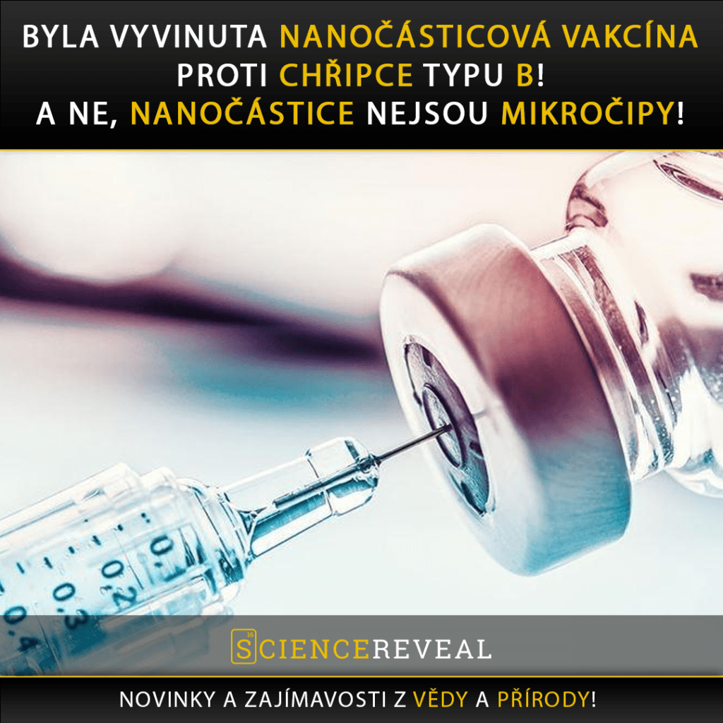 Byla vyvinuta nanočásticová vakcína proti chřipce typu B! A ne, nanočástice nejsou mikročipy!