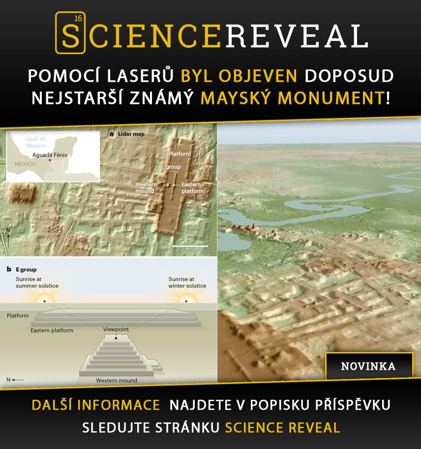 Pomocí laserů byl objeven doposud nejstarší známý mayský monument!