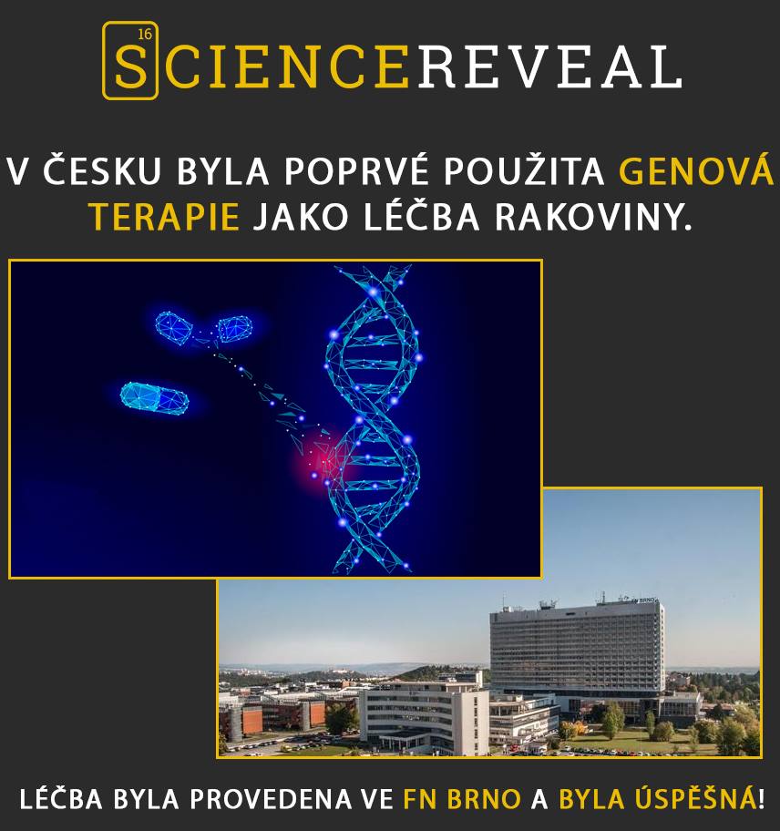 V Česku byla poprvé použita genová terapie jako léčba rakoviny