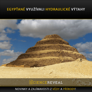 Egypťané využívali hydraulické výtahy