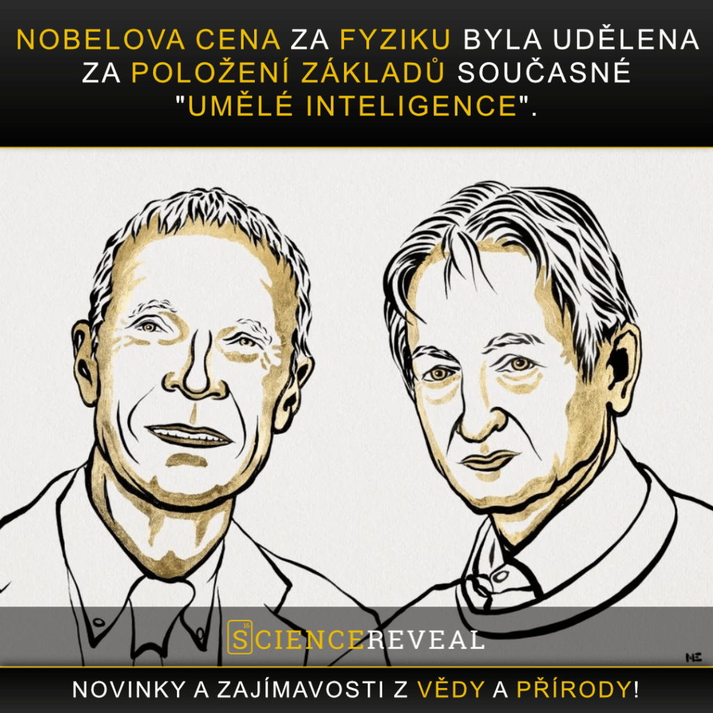 Nobelova cena za fyziku byla udělena za položení základů současné "umělé inteligence".